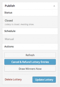 1.2 Lottery - Closed