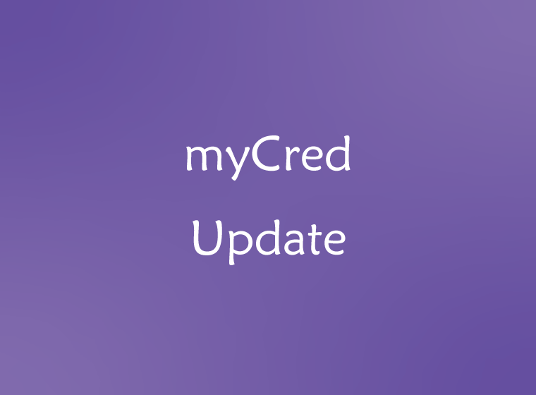 myCred Update