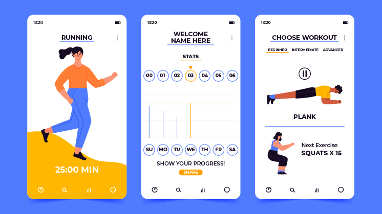 FITNESS TRACKING APP