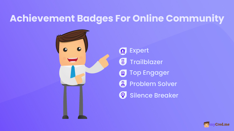 Achievement Badges for Online Community 