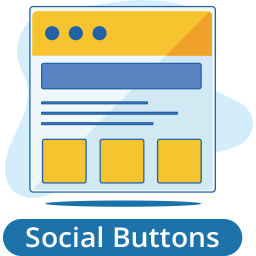 Simple Social Buttons