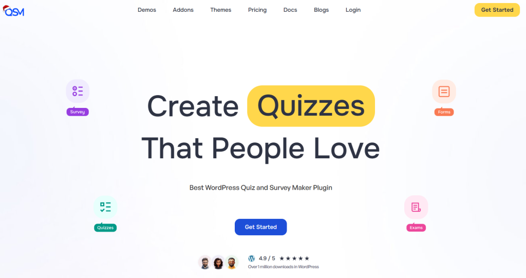 Quiz and Survey Master - popular WordPress quiz plugin
