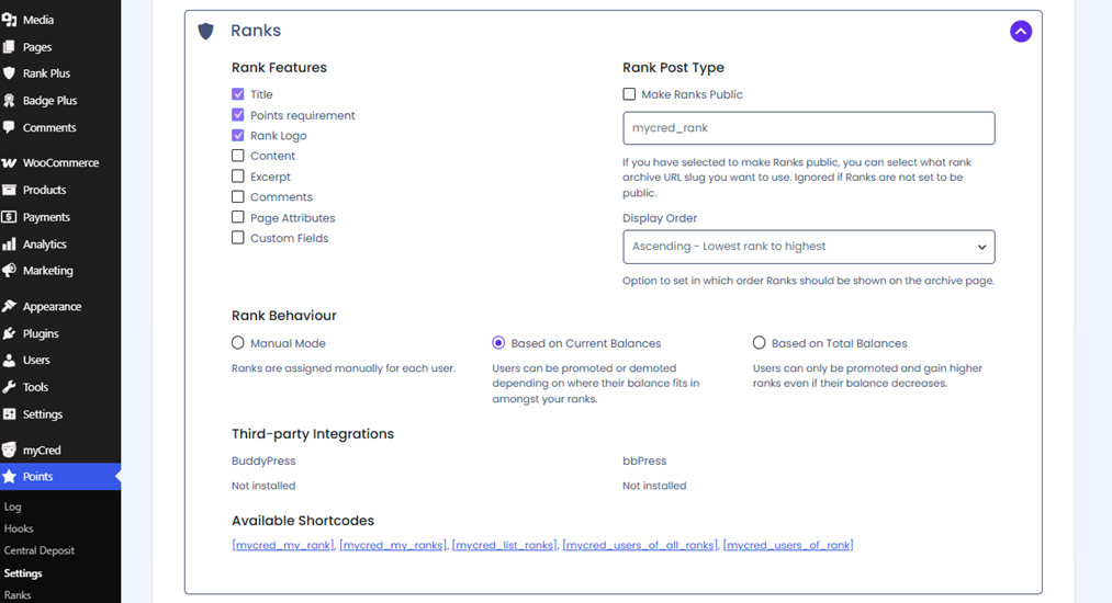 Add Ranks, Badges, and Tiers for customer loyalty in WooCommerce